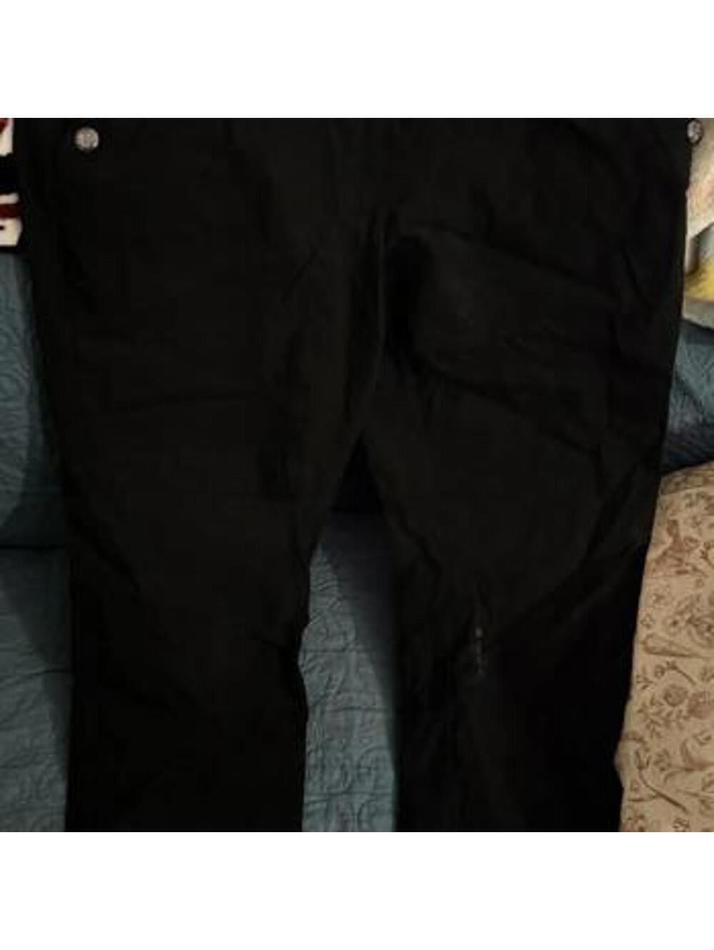 2 Pairs of Women's XL Leggings - 1 Black, 1 Black & White - Picture 5 of 5